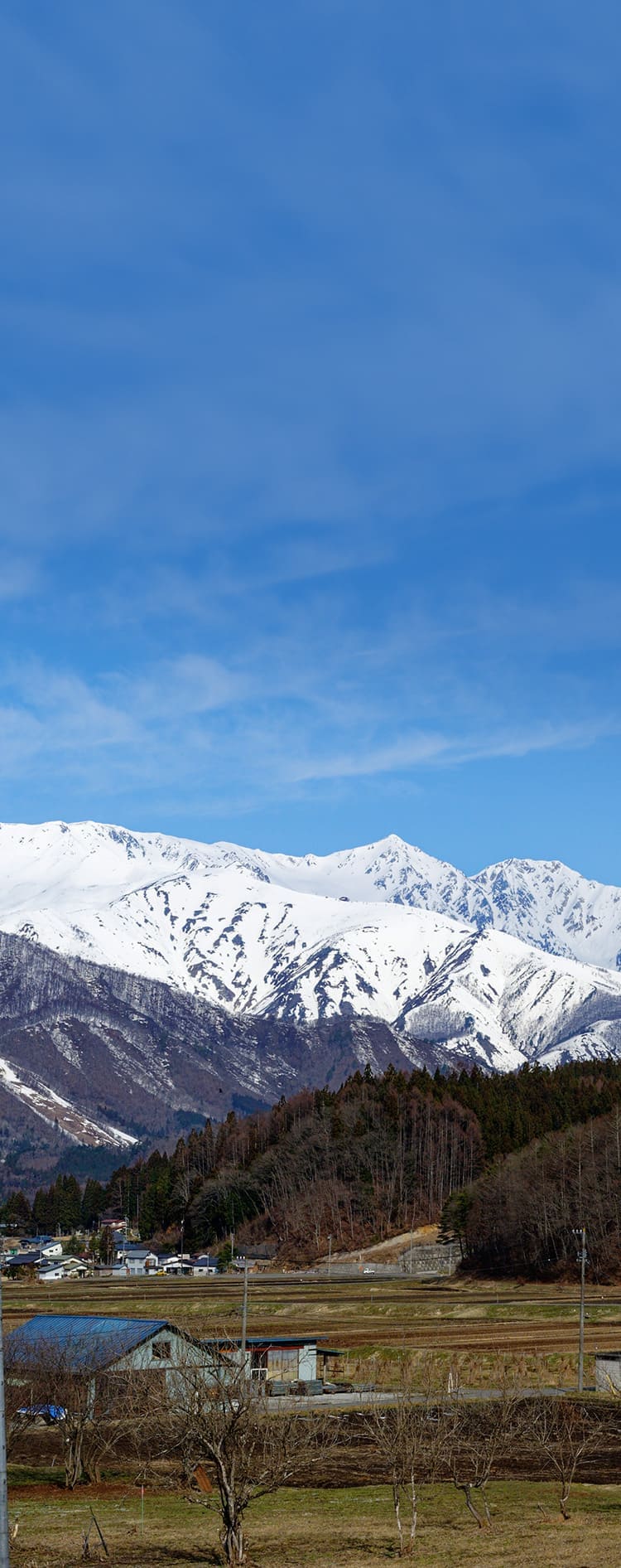 白馬の風景